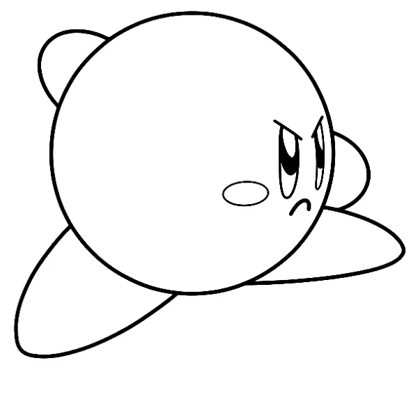 Kirby 39 páginas para colorear Kirby para colorear