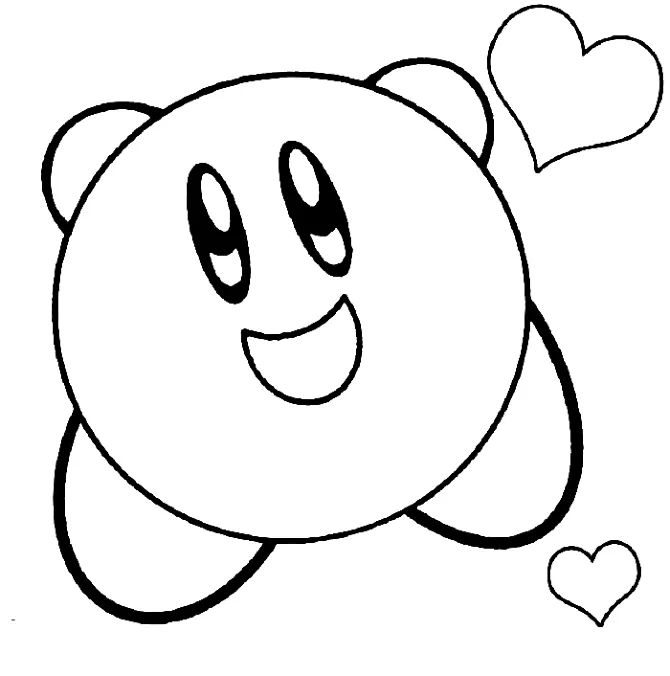 Kirby 40 Kirby para colorear dibujos para colorear grinch