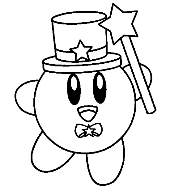Kirby 42 páginas para colorear gratis Kirby para colorear pdf