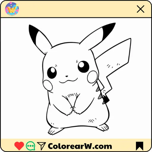 Pokemon 1 Pokemon para colorear thumbnail