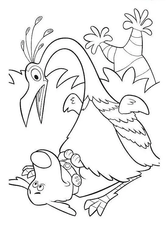 páginas para colorear de preescolar Up para colorear