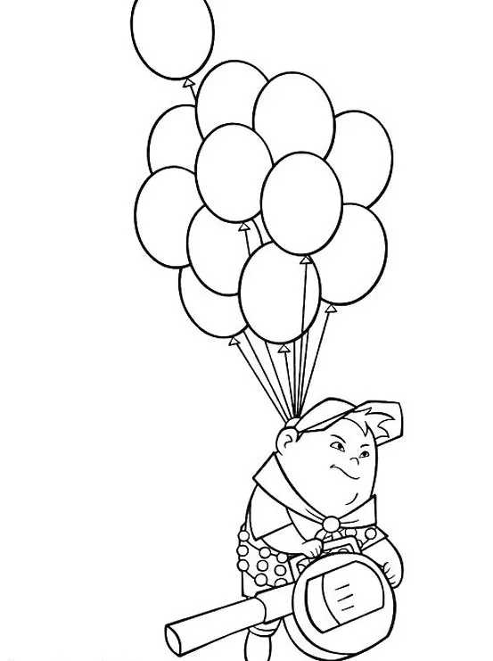 páginas para colorear imprimibles gratis Up para colorear