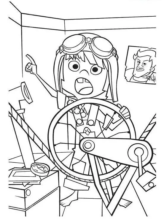 páginas para colorear Up para colorear imprimibles