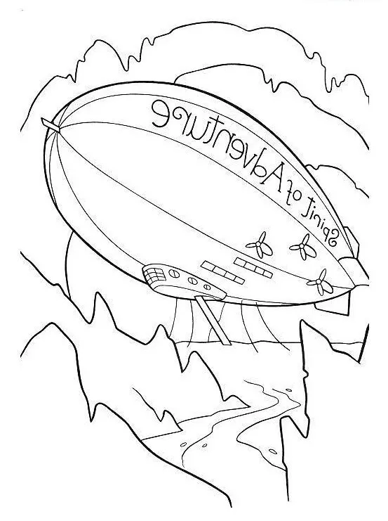 Up para colorear páginas para colorear imprimibles 1