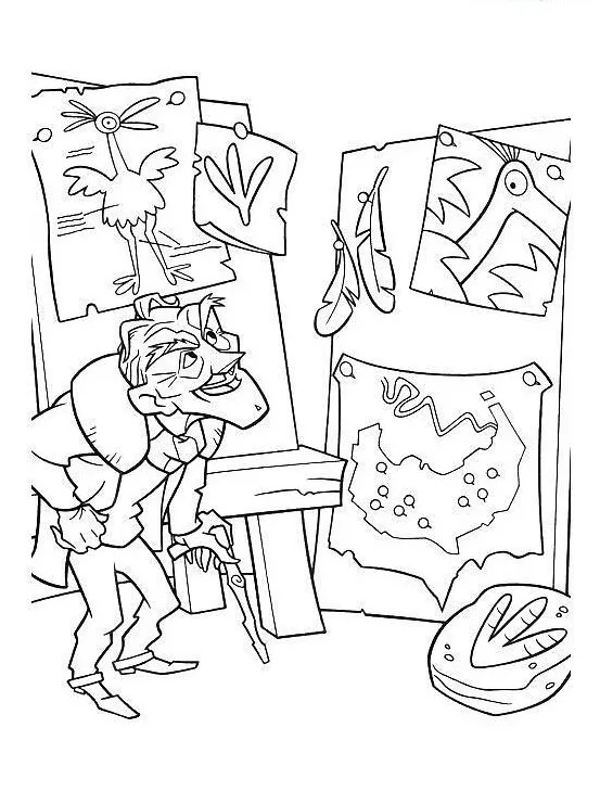 páginas para colorear de árboles Up para colorear gratis