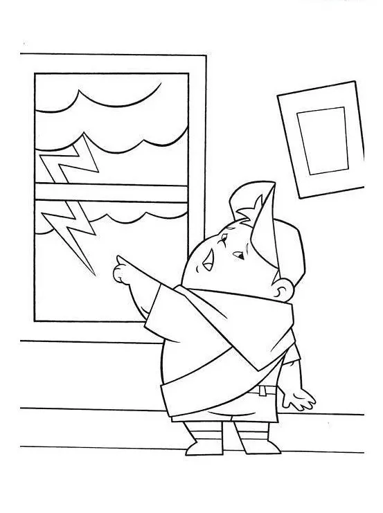 Up para colorear páginas para colorear pdf