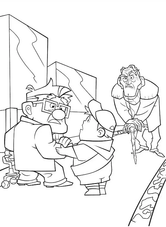 páginas para colorear gratis Up para colorear 5