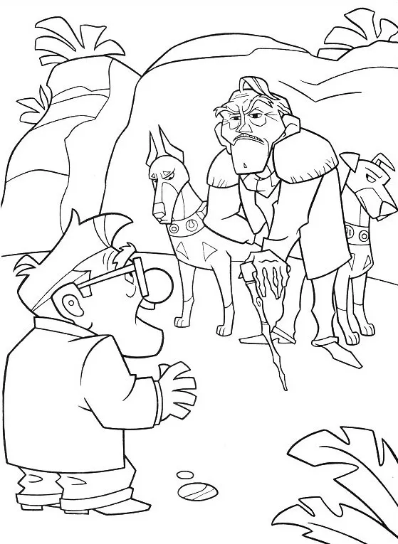 páginas para colorear gratis Up para colorear 4