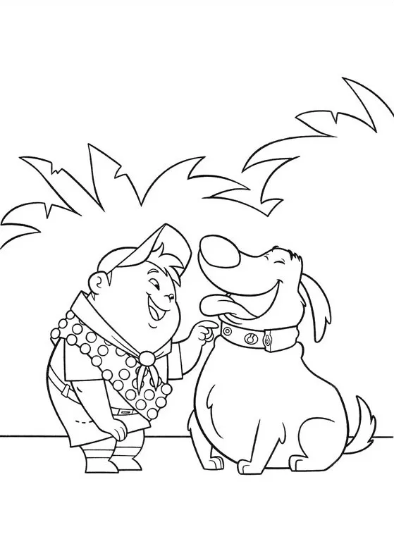 páginas para colorear Up para colorear imprimibles gratis 2