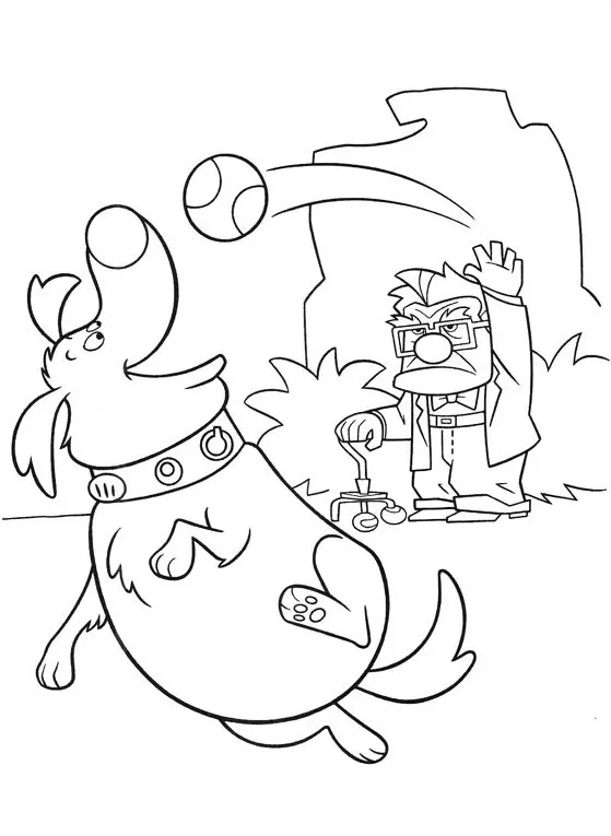 Up para colorear páginas para colorear pdf 2