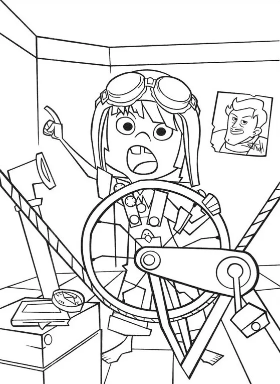 páginas para colorear fáciles de Up para colorear 1