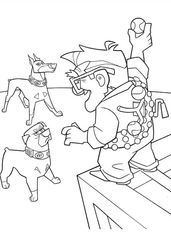 Up para colorear páginas para colorear de adornos