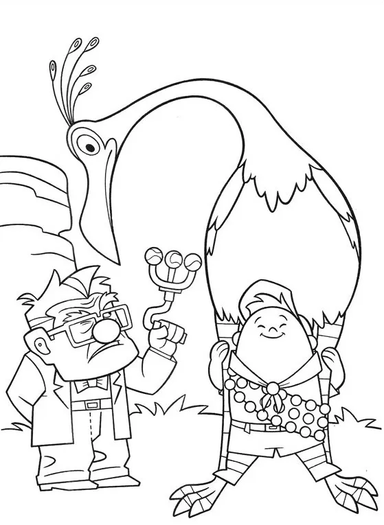 páginas para colorear kawaii lindas Up para colorear