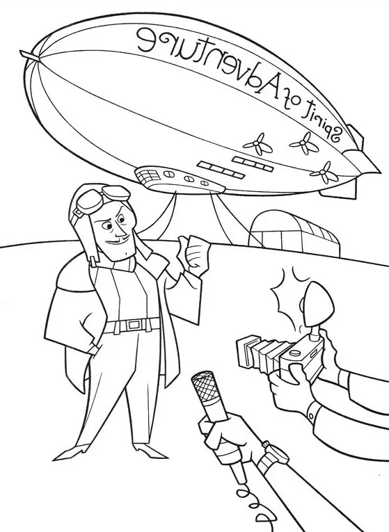 páginas para colorear imprimibles Up para colorear para adultos 1