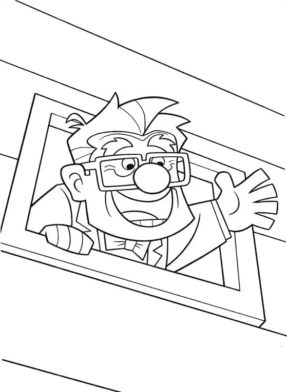 páginas para colorear detalladas de Up para colorear para adultos