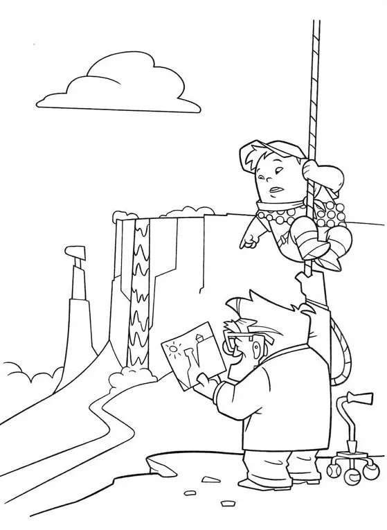 páginas para colorear gratis Up para colorear 1