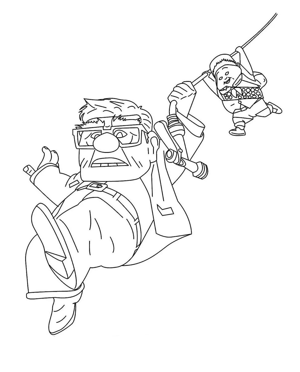 Up para colorear adornos para colorear 1