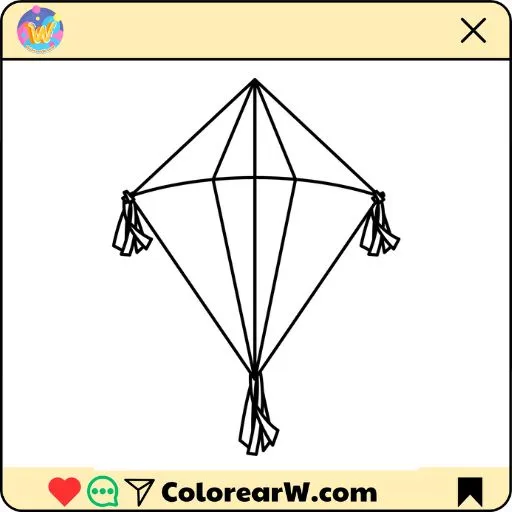Cometas para colorear thumbnail