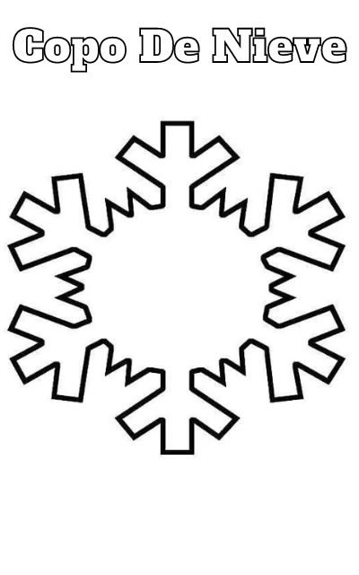 Copo De Nieve 13 páginas para colorear imprimibles Copo De Nieve