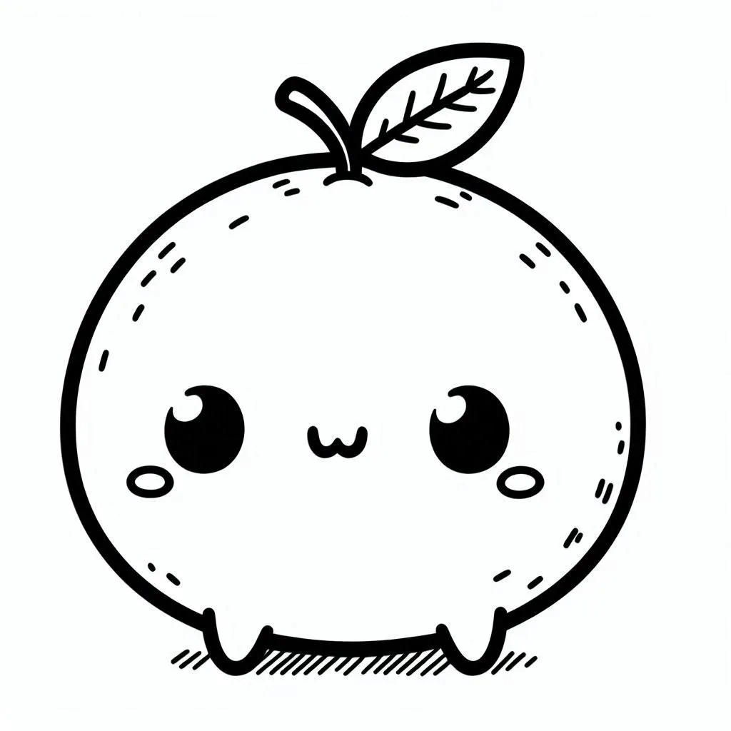 Naranjas 14 páginas para colorear para imprimir gratis Naranjas para colorear