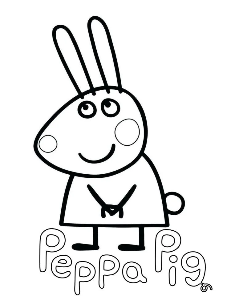 Peppe Pig 27 páginas para colorear para adultos