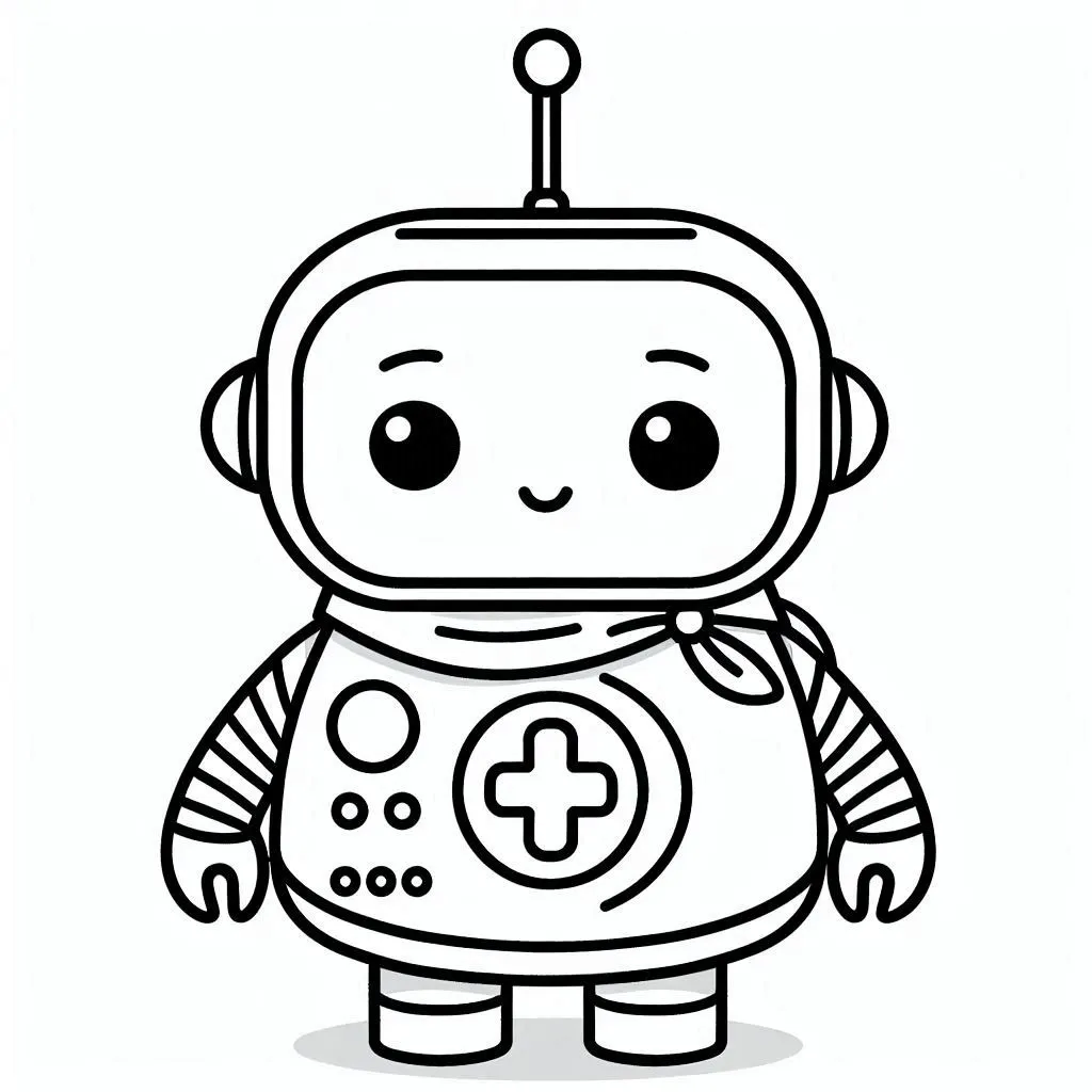 Robot 14 Roboter Ausmalbilder kostenlose Ausmalbilder Seiten