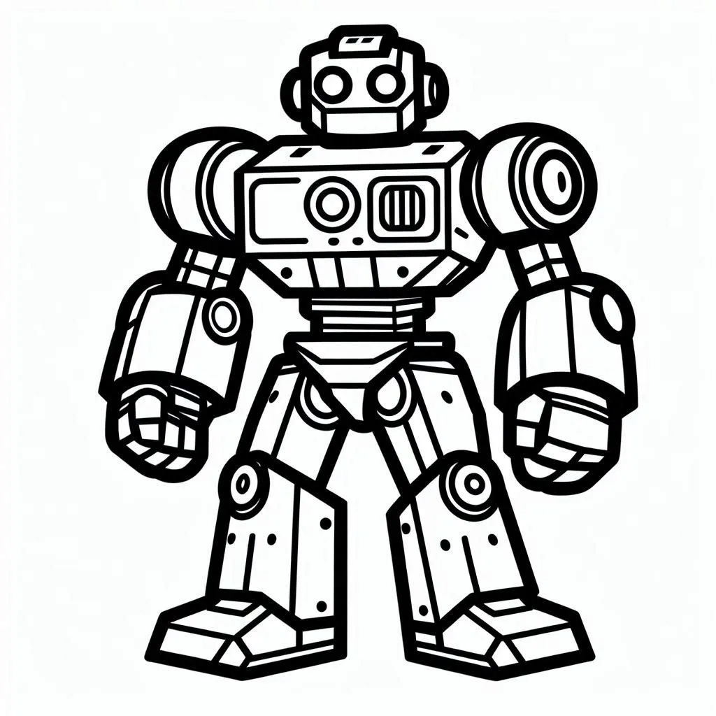 Robot 18 Roboter Ausmalbilder Ausmalbilder