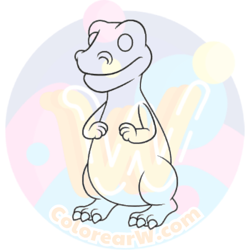 páginas para colorear para imprimir gratis Vamos a Dibujar las Patas del Dragón