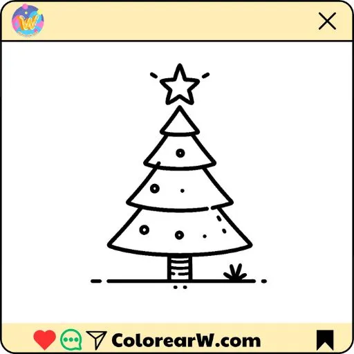 Pinos para colorear thumbnail