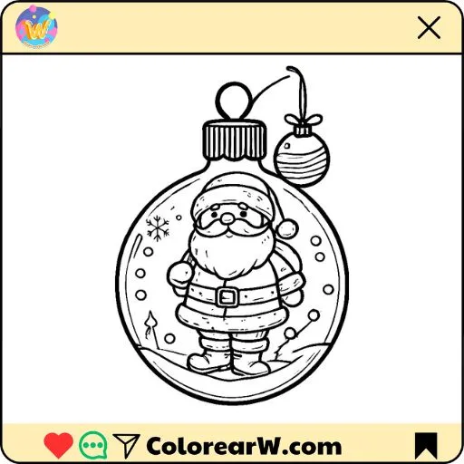 Bolas de Navidad para colorear thumbnail