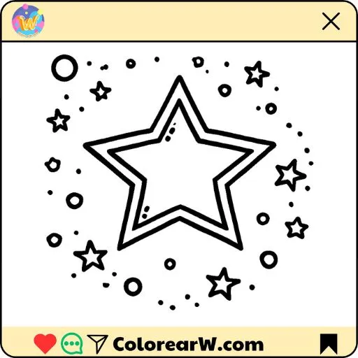 Estrellas para colorear thumbnail