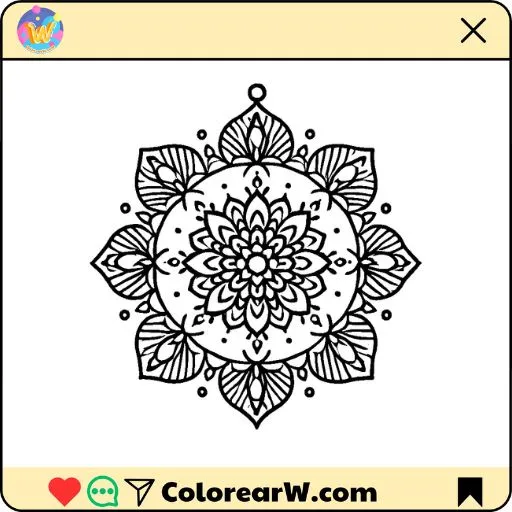 Mandalas Navideñas para colorear thumbnail