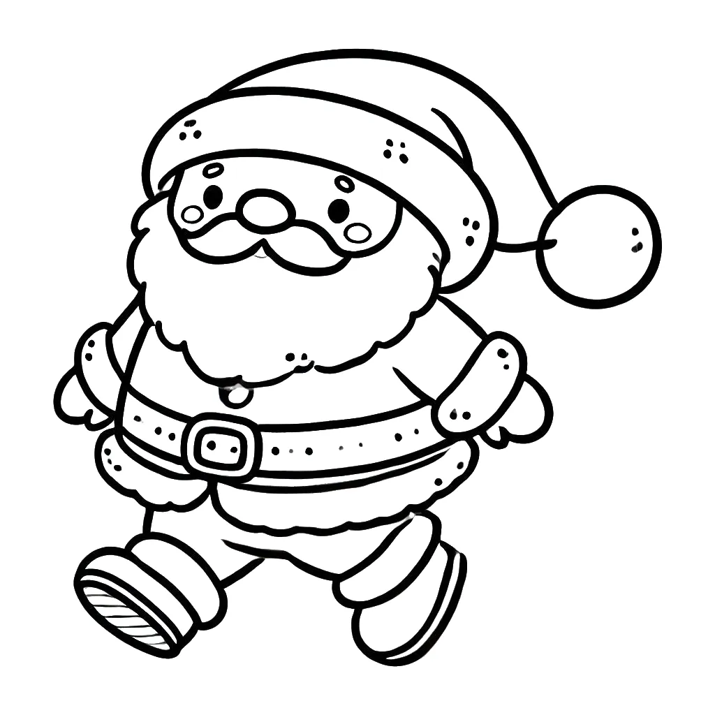 Santa Claus 4 Santa Claus 3 páginas para colorear para adultos pdf