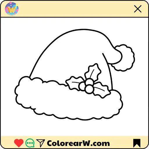 Xmas Cute para colorear thumbnail