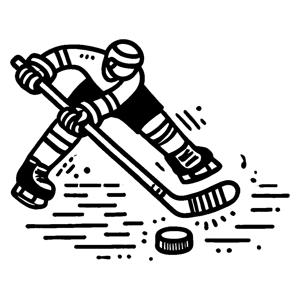 Hockey 11 Hockey 10 páginas para colorear imprimibles