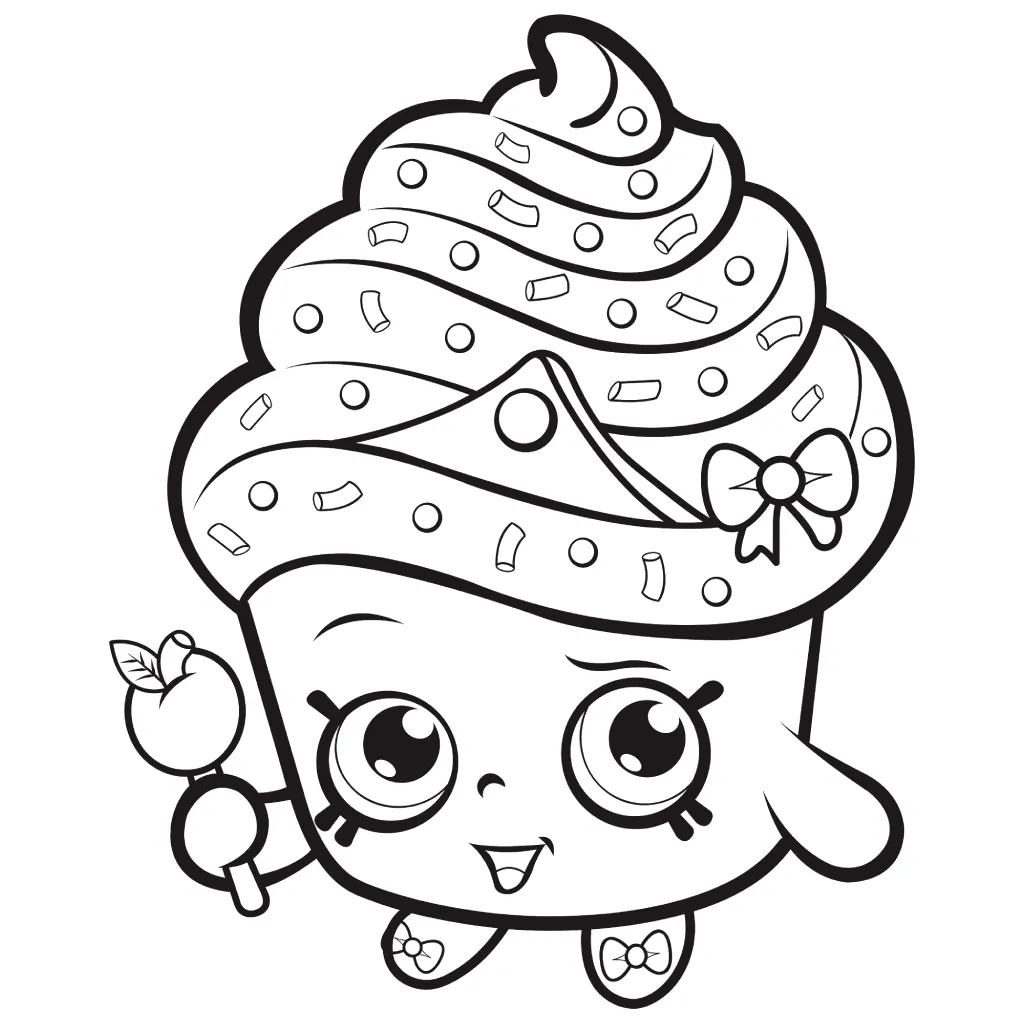 Shopkins 30 páginas para colorear gratis para adultos Shopkins 1