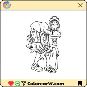 La Grande Combinasion para colorear thumbnail