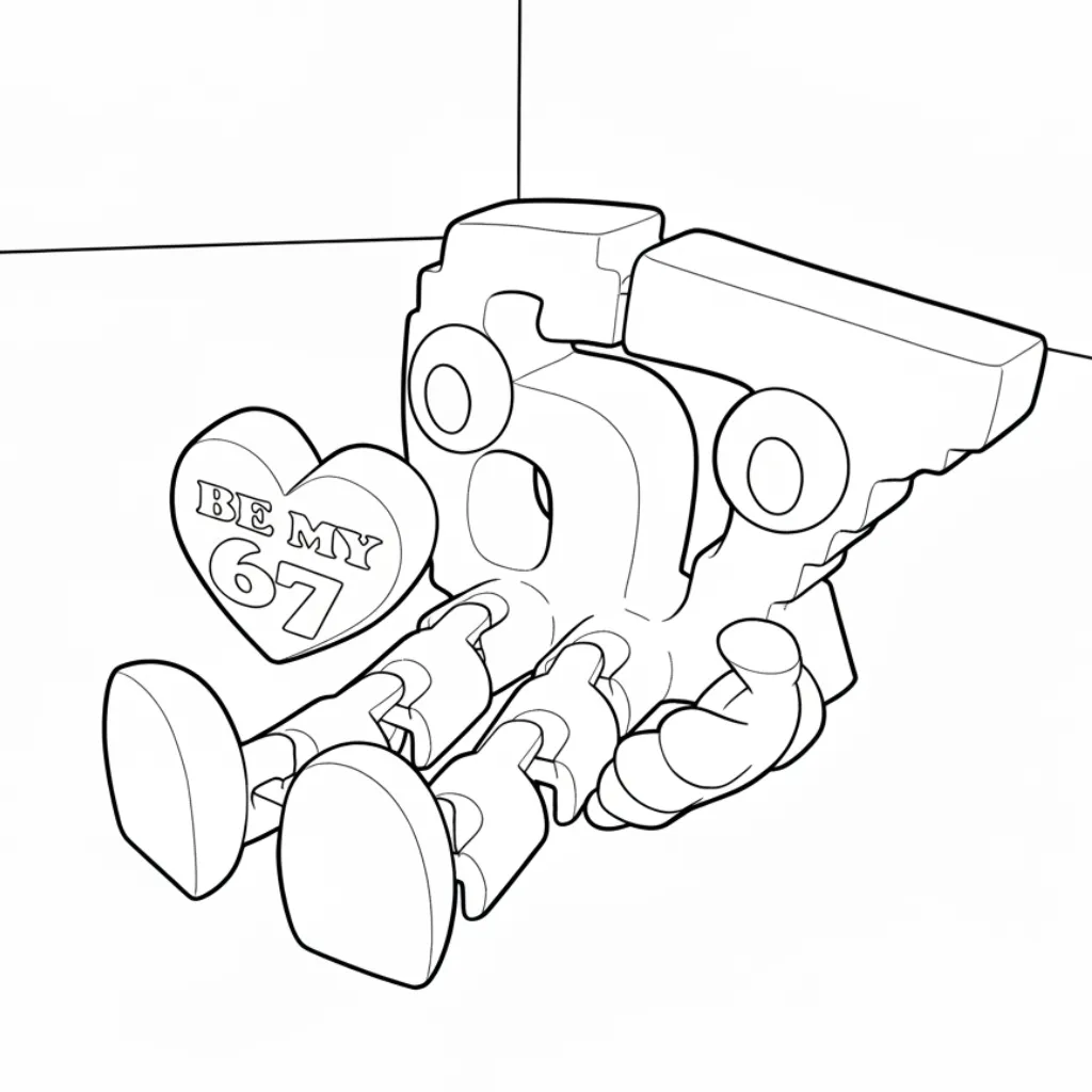 67 Brainrot páginas para colorear gratis