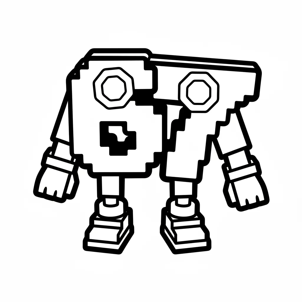 67 Brainrot adornos para colorear